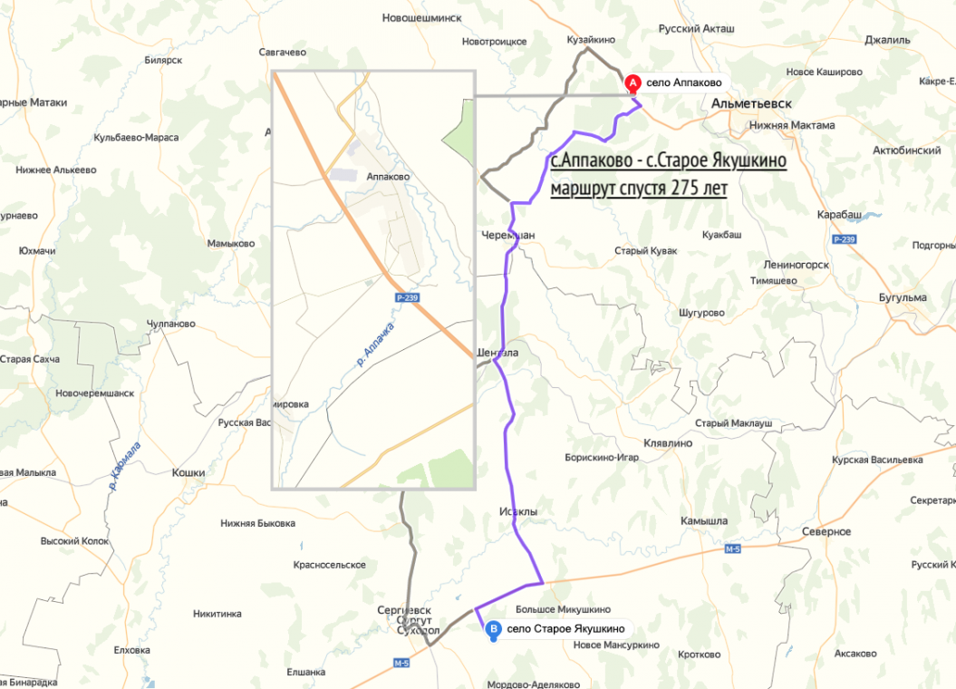 Путешествие к истокам: Аппаково - Якушкино