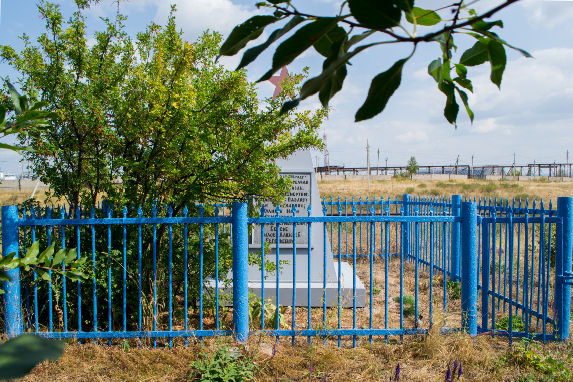 Памятник расстрелянным партизанам,Богатовский район: фотография № 3